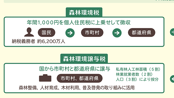 今年度より森林環境税の徴収が開始 森林を持続的に生かしていく取り組みが全国で拡大